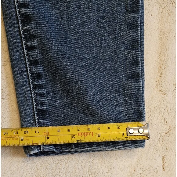 Guess Mid Rise Skinny Melanie Fit Jeans Blue Stretch Size 29 - Picture 5 of 13